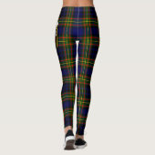 Scotstee Clan Clelland Crest Tartan Vrouwen Leggin Leggings (Achterkant)