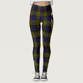 Scotstee Clan Clelland Crest Tartan Vrouwen Leggin Leggings (Voorkant)