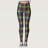 Scotstee Clan Clephane Crest Tartan Vrouwen Leggin Leggings (Voorkant)