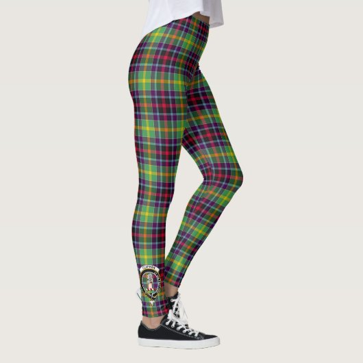 Scotstee Clan Clephane Crest Tartan Vrouwen Leggin Leggings (Rechts)