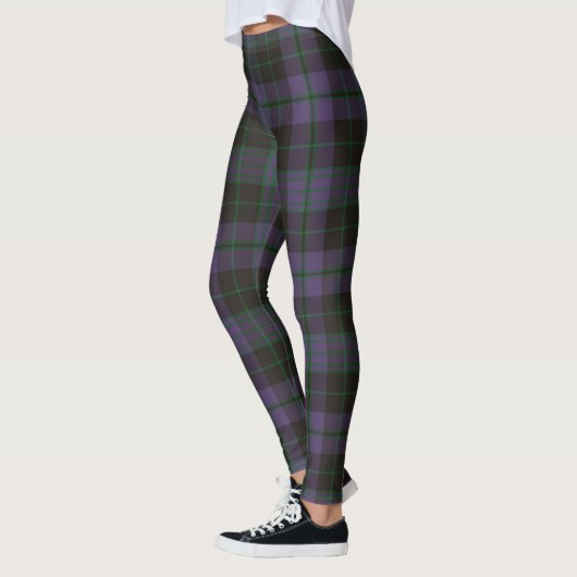 Scotstee Clan Clergy Paars Tartan Vrouwen Leggings (Links)