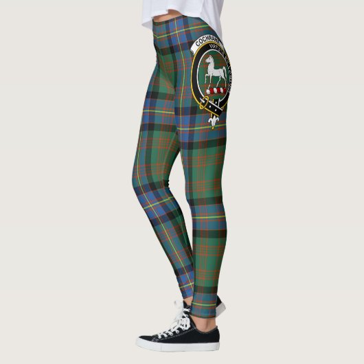 Scotstee Clan Cochrane Ancient Crest Tartan Vrouwe Leggings (Links)