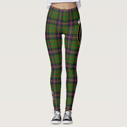 Scotstee Clan Cochrane Hunting Crest Tartan Women Leggings (Voorkant)