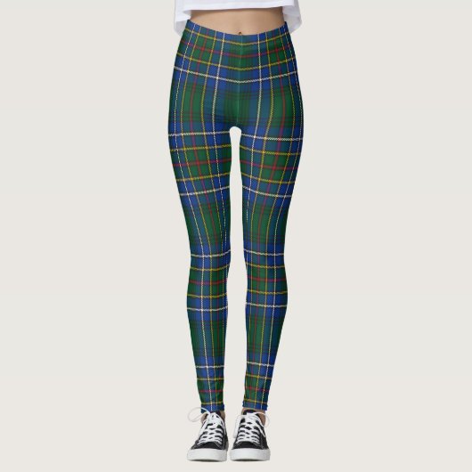 Scotstee Clan Cockburn Ancient Tartan Women Leggin Leggings (Voorkant)