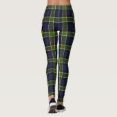 Scotstee Clan Colquhoun Crest Tartan Vrouwen Legge Leggings (Achterkant)