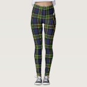 Scotstee Clan Colquhoun Crest Tartan Vrouwen Legge Leggings (Voorkant)