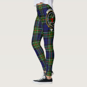 Scotstee Clan Colquhoun Modern Crest Tartan Vrouwe Leggings (Links)
