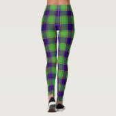 Scotstee Clan Colville Tartan Vrouwen Leggings (Achterkant)
