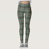 Scotstee Clan Craig Crest Tartan Vrouwen Leggings (Voorkant)