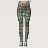Scotstee Clan Craig Oude Tartan Dames Leggings (Voorkant)