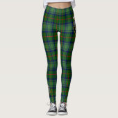 Scotstee Clan Cranstoun Crest Tartan Vrouwen Legge Leggings (Voorkant)