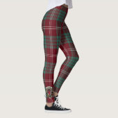 Scotstee Clan Crawford Crest Tartan Women Leggings (Rechts)