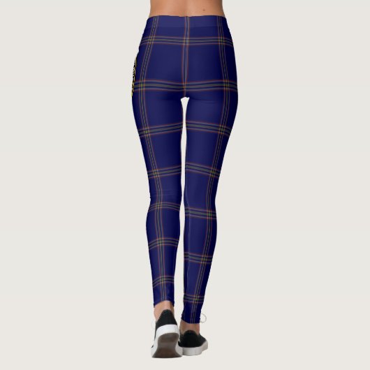 Scotstee Clan Crichton Crest Tartan Women Leggings (Achterkant)