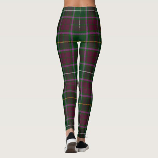 Scotstee Clan Crosbie Crest Tartan Vrouwen Legging (Achterkant)