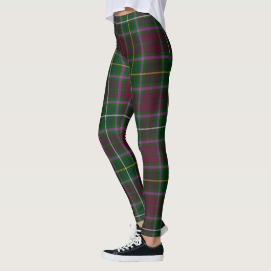 Scotstee Clan Crosbie Tartan Leggings vrouwen (Links)