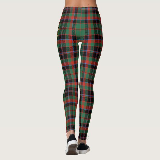 Scotstee Clan Cumming Hunting Ancient Crest Tartan Leggings (Achterkant)