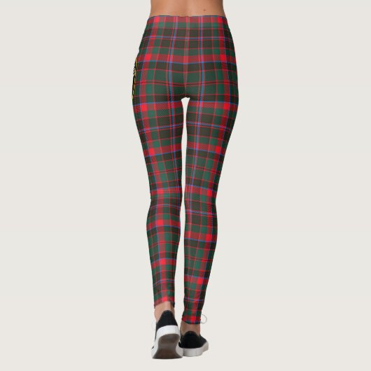 Scotstee Clan Cumming Hunting Modern Crest Tartan Leggings (Achterkant)