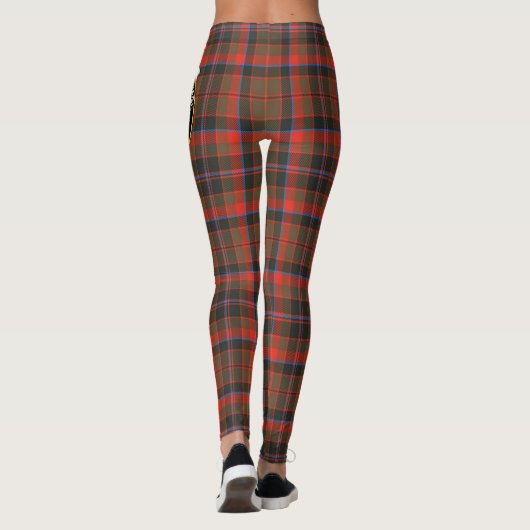 Scotstee Clan Cumming Hunting Weathered Crest Leggings (Achterkant)