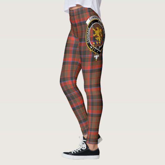 Scotstee Clan Cumming Hunting Weathered Crest Leggings (Links)