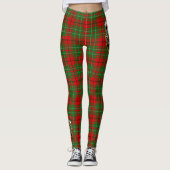 Scotstee Clan Cumming Modern Crest Tartan Vrouwen Leggings (Voorkant)