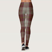 Scotstee Clan Cunningham Burgundy Dancers Tartan W Leggings (Achterkant)