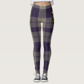 Scotstee Clan Cunningham Dress Blue Dancers Crest Leggings (Voorkant)