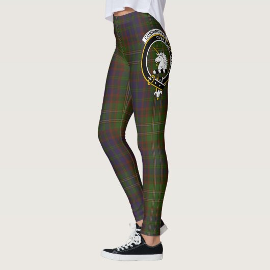 Scotstee Clan Cunningham Jacht Modern Wapen Leggings (Links)