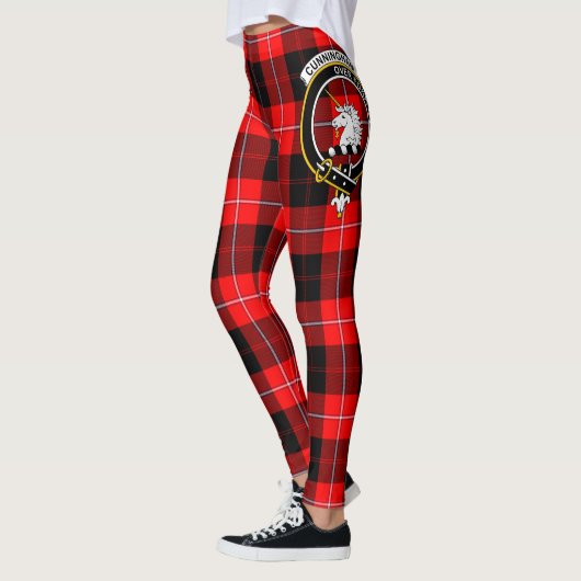 Scotstee Clan Cunningham Modern Crest Tartan Vrouw Leggings (Links)