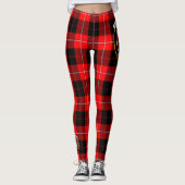 Scotstee Clan Cunningham Modern Crest Tartan Vrouw Leggings (Voorkant)