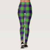 Scotstee Clan Dalrymple Crest Tartan Vrouwen Legge Leggings (Achterkant)