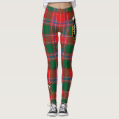 Scotstee Clan Dalzell Crest Tartan Vrouwen Legging (Voorkant)