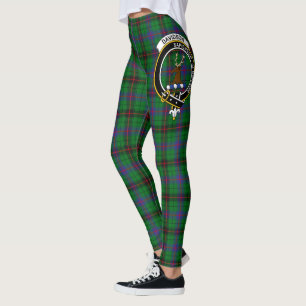 Scotstee Clan Davidson Modern Wapen Tartan Dames Leggings