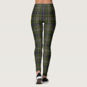 Scotstee Clan Davidson Tulloch Dress Crest Tartan Leggings (Achterkant)