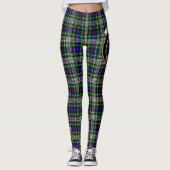 Scotstee Clan Davidson van Tulloch Dress Crest Leggings (Voorkant)