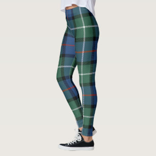 Scotstee Clan Davidson van Tulloch Tartan Vrouwen Leggings