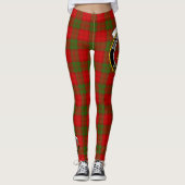 Scotstee Clan Dewar Crest Tartan Vrouwen Leggings (Voorkant)