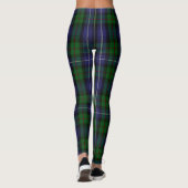 Scotstee Clan Donnachaidh Robertson Green Tartan W Leggings (Achterkant)