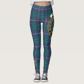 Scotstee Clan Douglas Crest Tartan Vrouwen Legging (Voorkant)