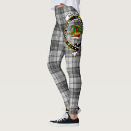 Scotstee Clan Douglas Gray Modern Crest Tartan Leggings