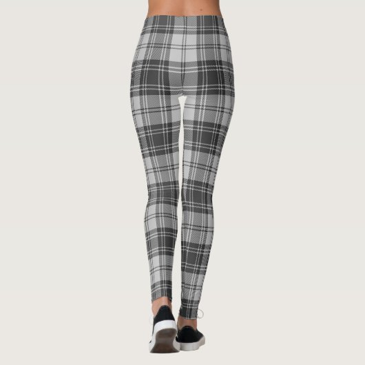Scotstee Clan Douglas Gray Modern Tartan Vrouwen Leggings (Achterkant)