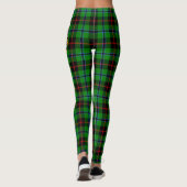 Scotstee Clan Douglas Green Crest Tartan Vrouwen Leggings (Achterkant)