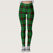 Scotstee Clan Douglas Green Tartan Vrouwen Legging (Voorkant)