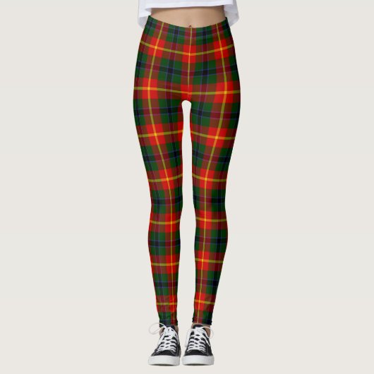 Scotstee Clan Douglas of Roxburgh Tartan Women Leggings (Voorkant)