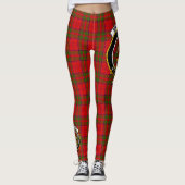 Scotstee Clan Drummond Crest Tartan Vrouwen Leggin Leggings (Voorkant)