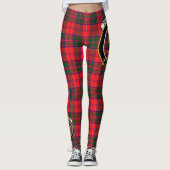 Scotstee Clan Drummond Modern Crest Tartan Vrouwen Leggings (Voorkant)