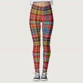 Scotstee Clan Drummond van Strathallan Tartan Vrou Leggings (Voorkant)