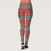 Scotstee Clan Dunbar Ancient Crest Tartan Vrouwen Leggings (Achterkant)