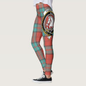 Scotstee Clan Dunbar Ancient Crest Tartan Vrouwen Leggings (Links)