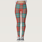 Scotstee Clan Dunbar Ancient Tartan Women Leggings (Voorkant)