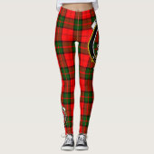 Scotstee Clan Dunbar Modern Crest Tartan Vrouwen Leggings (Voorkant)